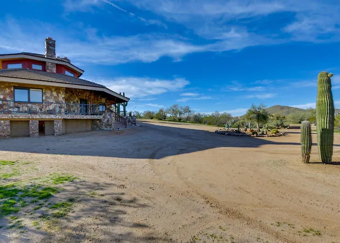 Private Oasis On 10 Acres! Mtn Views Scottsdale
