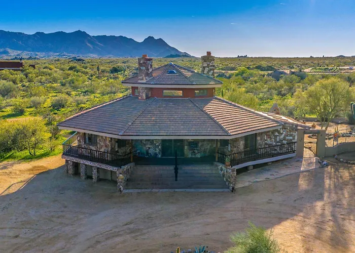 Private Oasis On 10 Acres! Mtn Views * Scottsdale